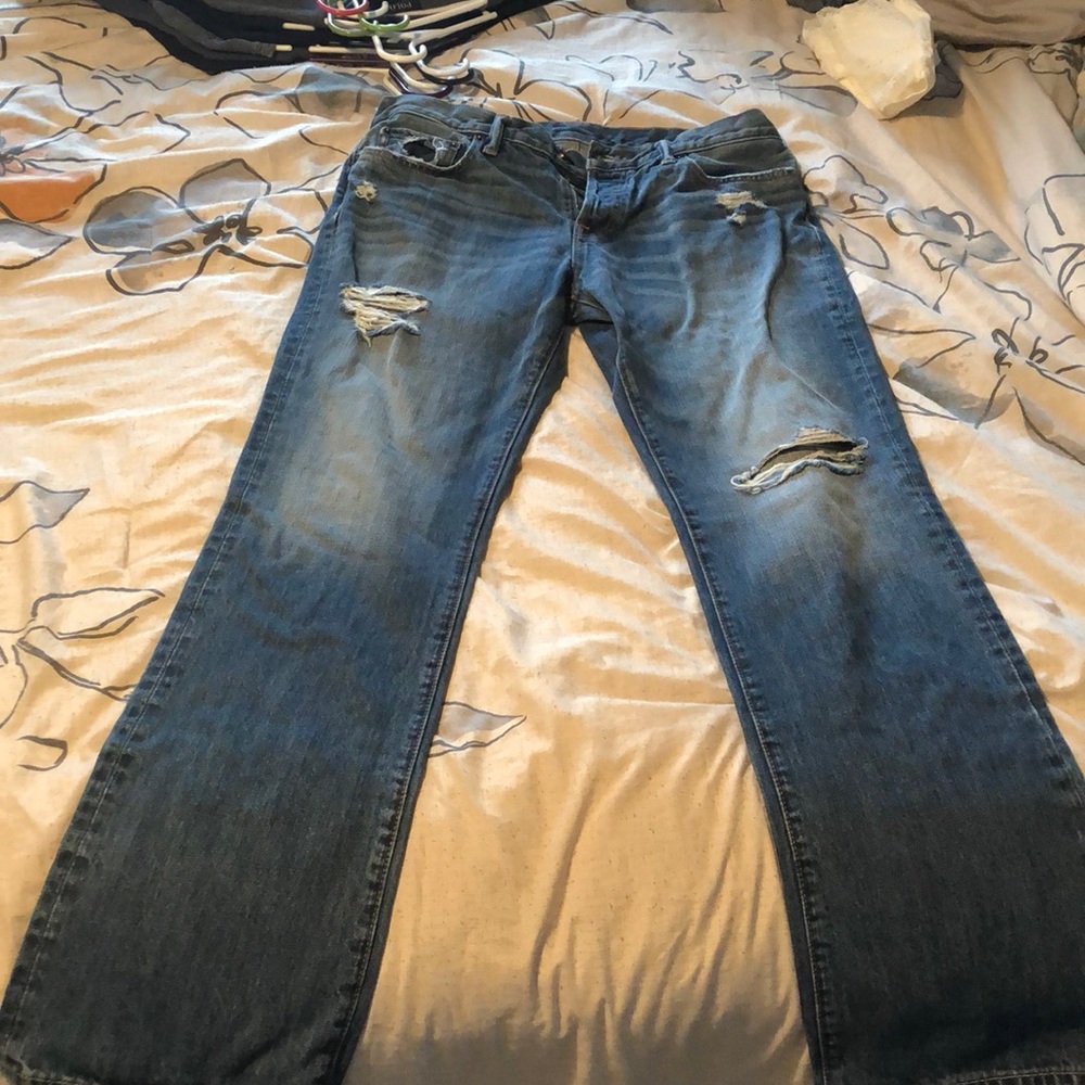 Abercrombie & Fitch Men’s Jeans Distressed
